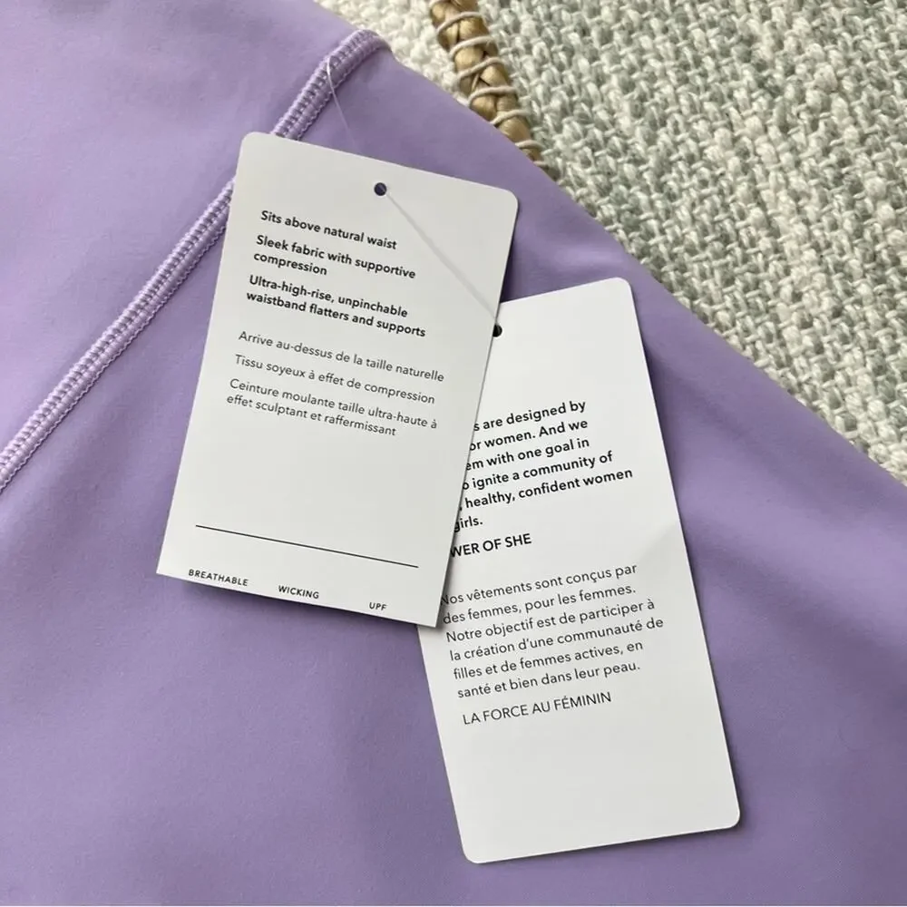 Athleta Ultra High Rise Elation 7/8 Tight in Elfin Purple Women’s Size 1X - Picture 9 of 11